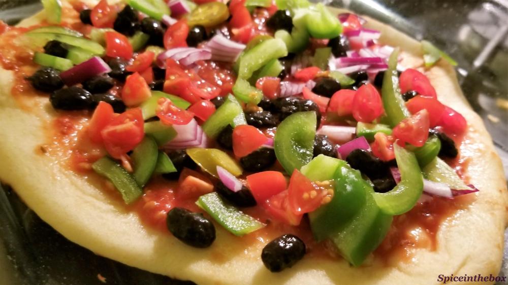 Labor Day Special: Mexican Naan Pizza